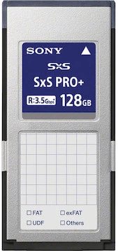 Sony 128GB SxS PRO+ E Series Memory Card