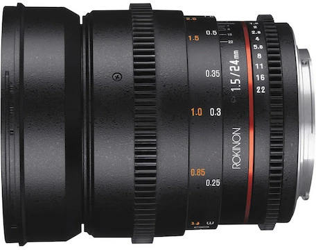 Rokinon 24mm T1.5 Cine DS For Sony E 4 Rokinon 24mm T1.5 Cine DS For Sony E - Image 2