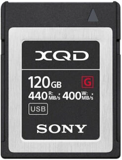 Sony 120GB XQD 440MB/s G Series Memory Card