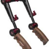 Zacuto Wooden Dual Trigger Grips 1 Zacuto Wooden Dual Trigger Grips -Camera Accessories 060758483004