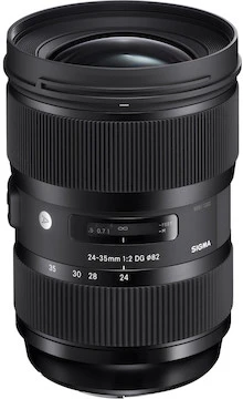 Sigma 24-35mm F/2 DG HSM Art For Canon