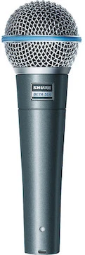 Shure Beta 58A Handheld Supercardioid Dynamic Microphone