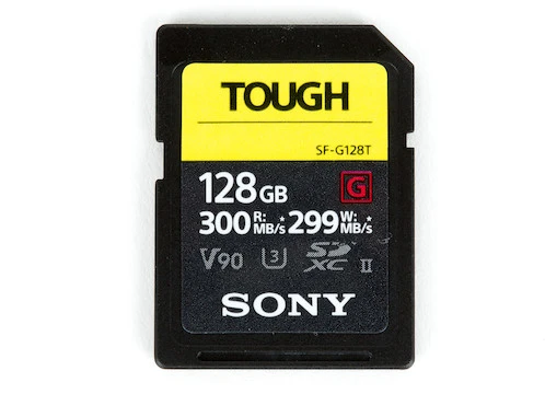 Sony 128GB SF-G Tough Series UHS-II SDXC Memory Card 3 Sony 128GB SF-G Tough Series UHS-II SDXC Memory Card