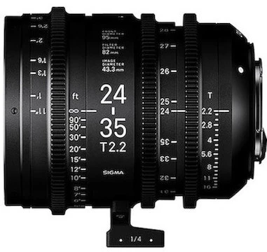 Sigma Cine 24-35mm T2.2 FF Zoom (Sony E) 3 Sigma Cine 24-35mm T2.2 FF Zoom (Sony E)