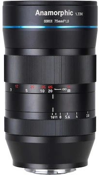Sirui 75mm F/1.8 Anamorphic 1.33x (MFT)