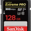 SanDisk SDXC 128GB Extreme PRO 300MB/s UHS-II V90 -Camera Accessories 239927799495