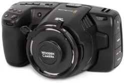 Blackmagic Pocket Cinema Camera 6K W/ Wooden PL Mount Mod