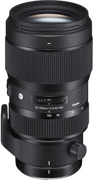 Sigma 50-100mm F/1.8 DC HSM Art For Canon