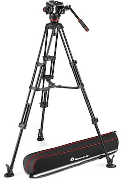 Manfrotto 504X Fluid Video Head & Aluminum Tripod 11 Manfrotto 504X Fluid Video Head & Aluminum Tripod - Image 9