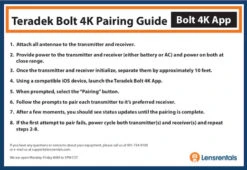 Teradek Bolt 4K LT MAX 3G-SDI/HDMI Receiver 9 Teradek Bolt 4K LT MAX 3G-SDI/HDMI Receiver -Camera Accessories 312832355124