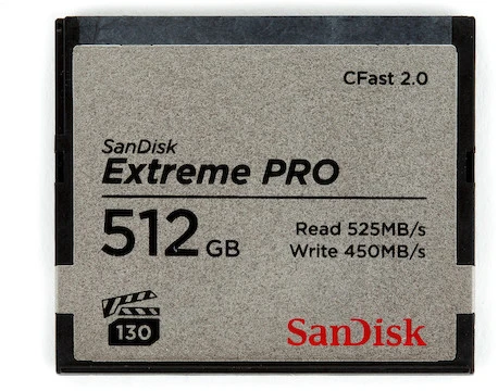 ARRI SanDisk 512GB Extreme PRO CFast 2.0 Memory Card 3 ARRI SanDisk 512GB Extreme PRO CFast 2.0 Memory Card