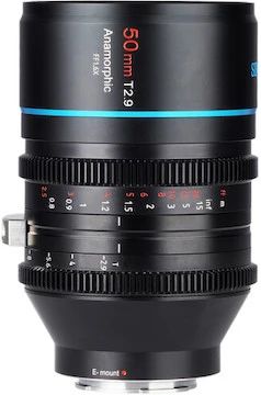 Sirui 50mm T2.9 Anamorphic 1.6x Full Frame (Sony E) 6 Sirui 50mm T2.9 Anamorphic 1.6x Full Frame (Sony E) - Image 4