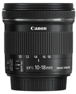 Canon® Canon EF-S 10-18mm F/4.5-5.6 IS STM