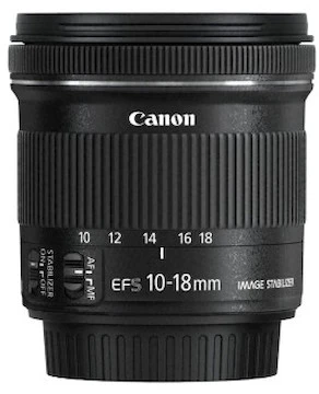 Canon® Canon EF-S 10-18mm F/4.5-5.6 IS STM 3 Canon® Canon EF-S 10-18mm F/4.5-5.6 IS STM