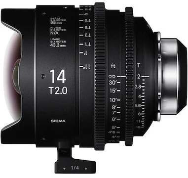 Sigma Cine 14mm T2.0 FF Prime With /i Technology (PL) 3 Sigma Cine 14mm T2.0 FF Prime With /i Technology (PL)