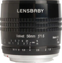 Lensbaby Velvet 56mm F/1.6 For Nikon