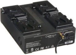 Anton Bauer LP4 Quad V-Mount Battery Charger -Camera Accessories 377874235121