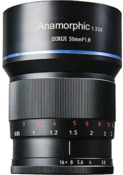 Sirui 50mm F/1.8 Anamorphic 1.33x (Fuji X)