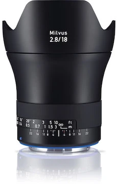 Zeiss Milvus ZE 18mm F/2.8 For Canon