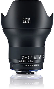 Zeiss Milvus ZF.2 21mm F/2.8 For Nikon