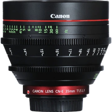 Canon® Canon CN-E 35mm T1.5 L F Cine 6 Canon® Canon CN-E 35mm T1.5 L F Cine - Image 4