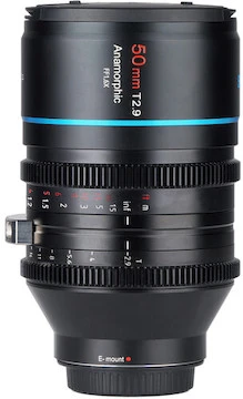 Sirui 50mm T2.9 Anamorphic 1.6x Full Frame (Canon RF)