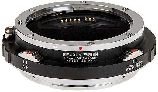 Fotodiox Pro Fusion Smart Autofocus Canon EF To Fuji GFX 3 Fotodiox Pro Fusion Smart Autofocus Canon EF To Fuji GFX