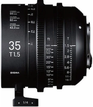 Sigma Cine 35mm T1.5 FF Prime (PL) 3 Sigma Cine 35mm T1.5 FF Prime (PL)