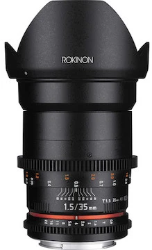 Rokinon 35mm T1.5 Cine DS For Nikon