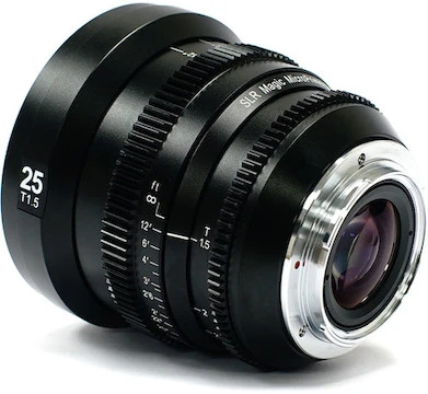 SLR Magic MicroPrime Cine 25mm T1.5 For Fuji X 4 SLR Magic MicroPrime Cine 25mm T1.5 For Fuji X - Image 2