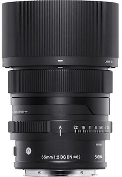 Sigma 65mm F/2 DG DN Contemporary For L-Mount 4 Sigma 65mm F/2 DG DN Contemporary For L-Mount - Image 2
