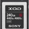Sony 240GB XQD 440MB/s G Series Memory Card 1 Sony 240GB XQD 440MB/s G Series Memory Card -Camera Accessories 597877837936