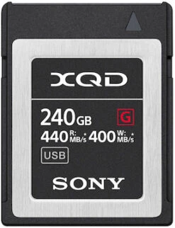 Sony 240GB XQD 440MB/s G Series Memory Card