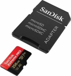 SanDisk UHS-1 MicroSDXC 256GB Extreme Pro U3 A2 II -Camera Accessories 638763079415