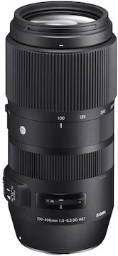 Sigma 100-400mm F/5-6.3 DG OS HSM Contemporary For Nikon