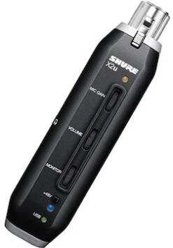 Shure X2u XLR Microphone To USB Adapter 5 Shure X2u XLR Microphone To USB Adapter -Camera Accessories 690335739207