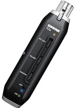 Shure X2u XLR Microphone To USB Adapter 4 Shure X2u XLR Microphone To USB Adapter - Image 2