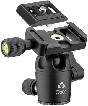 Oben CTT-1000 Carbon Fiber Tabletop Tripod 4 Oben CTT-1000 Carbon Fiber Tabletop Tripod - Image 2
