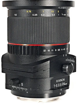 Rokinon 24mm F/3.5 Tilt-Shift For Nikon 3 Rokinon 24mm F/3.5 Tilt-Shift For Nikon