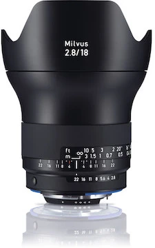 Zeiss Milvus ZF.2 18mm F/2.8 For Nikon