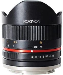 Rokinon 8mm F/2.8 UMC Fisheye II For Sony E