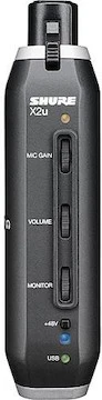 Shure X2u XLR Microphone To USB Adapter 3 Shure X2u XLR Microphone To USB Adapter