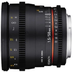 Rokinon 50mm T1.5 AS UMC Cine DS For Sony E