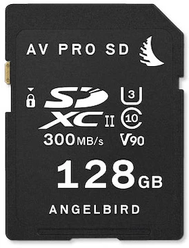 Angelbird SDXC 128GB AV Pro UHS-II V90 3 Angelbird SDXC 128GB AV Pro UHS-II V90