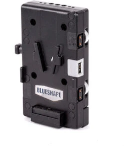 Wooden Cable-less Blueshape V-Mount For RED DSMC2 Brain