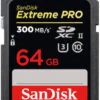 SanDisk SDXC 64GB Extreme Pro 300MB/s UHS-II U3 -Camera Accessories 820186712952