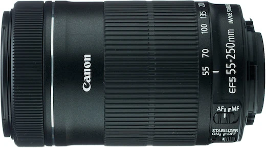 Canon® Canon EF-S 55-250mm F/4-5.6 IS STM 3 Canon® Canon EF-S 55-250mm F/4-5.6 IS STM