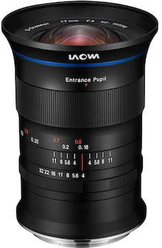 Venus Optics Laowa 17mm F/4 Zero-D For Fuji GFX