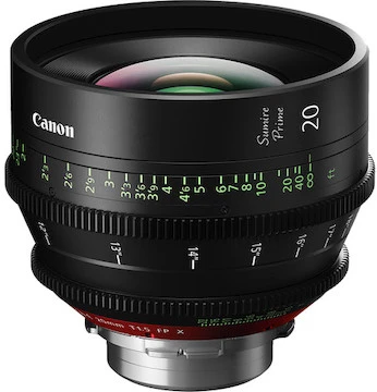 Canon® Canon CN-E 20mm T1.5 FP X Sumire (PL) 4 Canon® Canon CN-E 20mm T1.5 FP X Sumire (PL) - Image 2