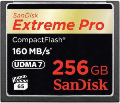 SanDisk CF 256GB Extreme Pro 160MB/s